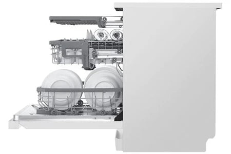 Lave-vaisselle pose libre LG Electronics LG DF325FW - Lave-vaisselle - WiFi - Niche - largeur : 60 cm - profondeur : 60 cm - hauteur : 82 cm - blanc