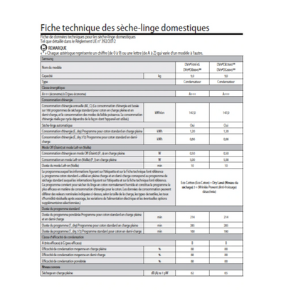 Sèche-linge pompe à chaleur Samsung DV90F09F4S BESPOKE AI – 9 kg Classe A