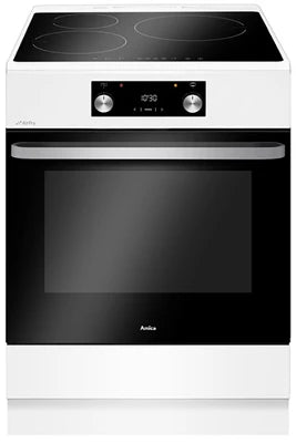 Cuisinière induction Amica ACI7005RB blanc