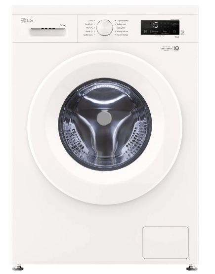Lave-linge séchant LG F854B13WHS 8 kg / 5 kg