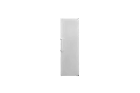 Congélateur armoire Sharp SJ-SC11CMXWE-EU - Congélateur - vertical - largeur : 59.5 cm - profondeur : 65 cm - hauteur : 186 cm - 279 litres - classe E - blanc