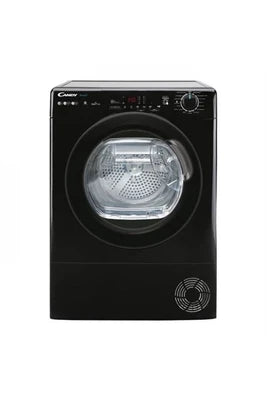 Candy CSEH10A2DBEBX-47 – Sèche-linge Pompe à Chaleur 10 kg Noir | Smart NFC, EasyCase, Woolmark
