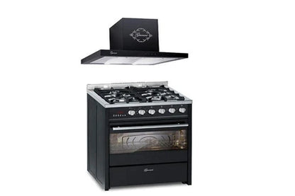 Cuisinière électrique Gurari Cuisinière à gaz - - GCH E 610 BL - Four électrique 60 L + Hotte aspirante 60 cm GCh 462 BL 6 Prime