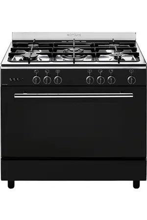Piano de cuisson Airlux CC902GTBK3 - 90CM GAZ NOIR