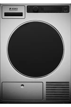 Asko TDC1772C.T – Sèche-linge Condensation 7 kg Inox | Butterfly, Écran TFT, Classe B