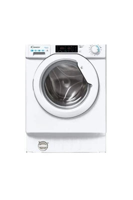 Candy CBDO485TWME/1S – Lave-linge Hublot Intégrable 8 kg Blanc