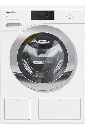 Miele WTR860WPM – Lave-linge Séchant 8/5 kg Blanc Lotus