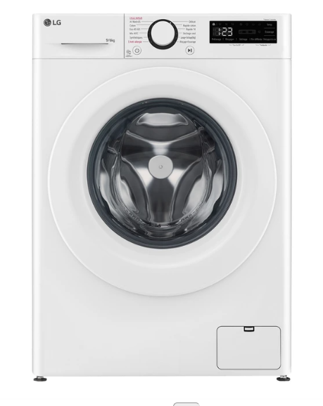 Lave-linge séchant LG F964R33WRS – 9 kg AI Direct Drive