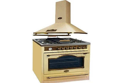 Cuisinière électrique Kaiser Cuisinière à gaz - - HGE 93555 ElfEm - 90 cm - Four électrique multifonctions - Hotte 90 cm