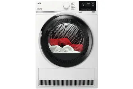 AEG TR71A2G2COE – Sèche-linge Pompe à Chaleur 8 kg Blanc | SensiDry, PreciseDry, MixDry