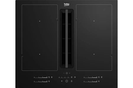Plaque de cuisson avec hotte intégrée Beko HIXI64701UP