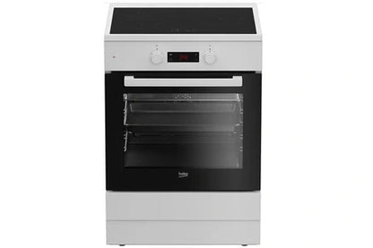 Cuisinière induction Beko Cuisinière induction 72l 3 feux blanc FSE68302MWC