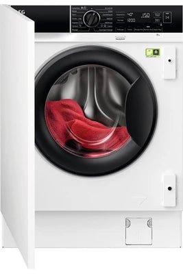 AEG LFR8W8140BI – Lave-linge Hublot Intégrable 8 kg Blanc