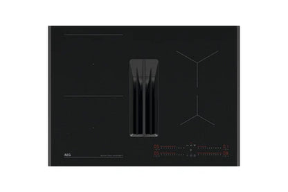 Plaque de cuisson avec hotte intégrée Aeg TH74CB03FZ SaphirMatt