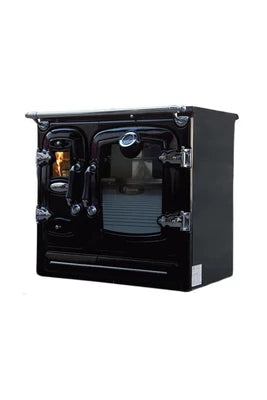 Cuisinière mixte Lacunza Cuisinière à bois 10kw noir clasica7tnfr