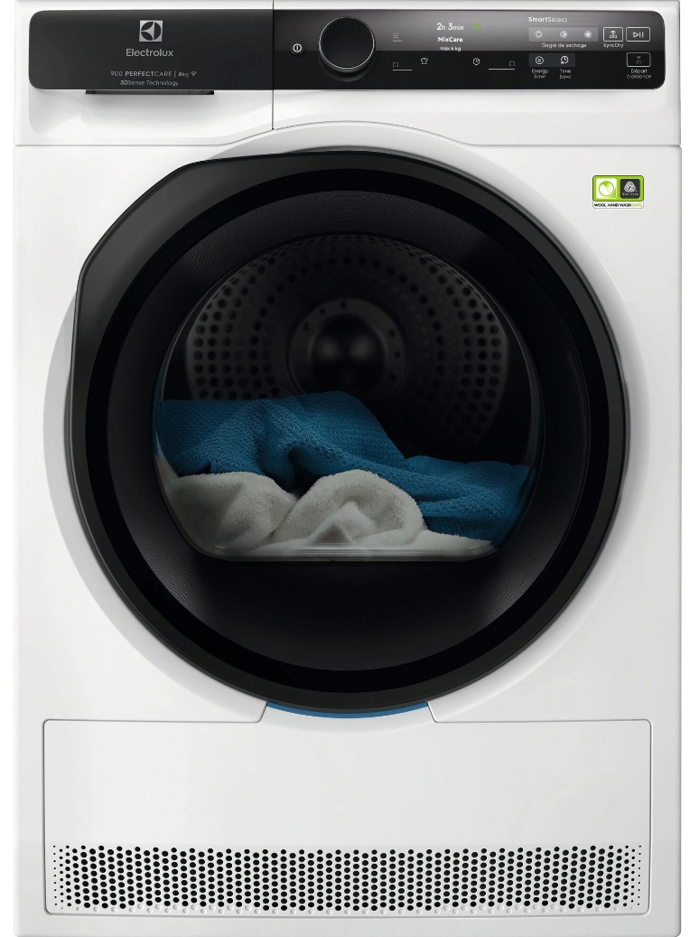 Sèche-linge pompe à chaleur Electrolux EW9HI783FC PerfectCare 900 – 8 kg 3DSense Classe A