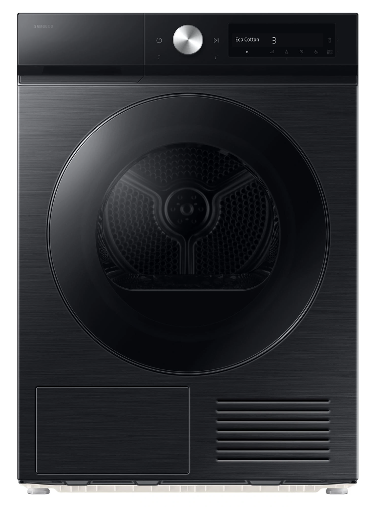 Sèche-linge pompe à chaleur Samsung DV90DB7845GB Bespoke AI – 9 kg AI Dry+ Noir Classe A