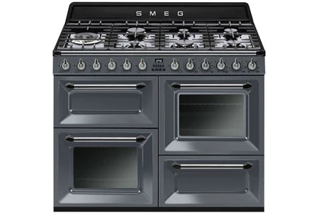 Piano de cuisson Smeg VICTORIA 110cm MIXTE GRIS - TR4110GR
