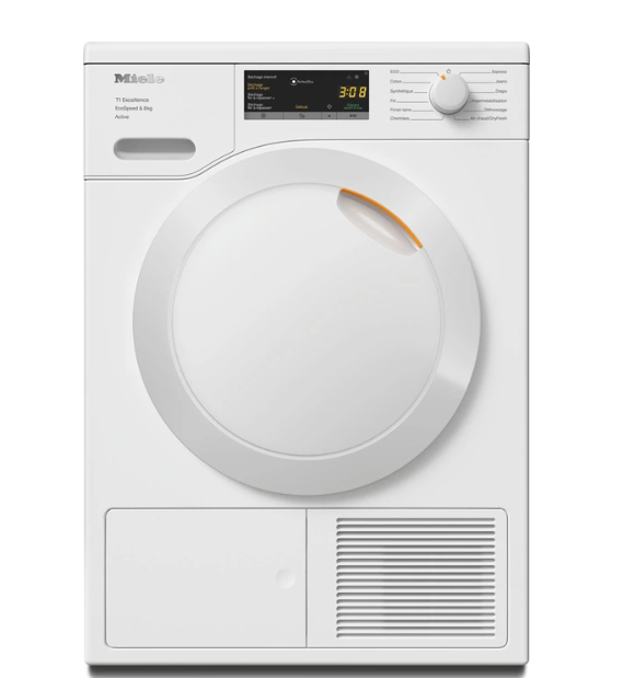Sèche-linge pompe à chaleur Miele TCA 520 WP – 8 kg Classe C