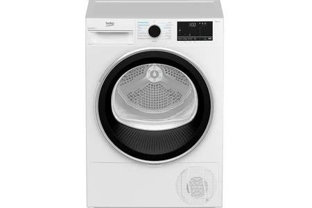 Beko B5T48243W – Sèche-linge Pompe à Chaleur 8 kg Blanc | IronFinish, Aquawave