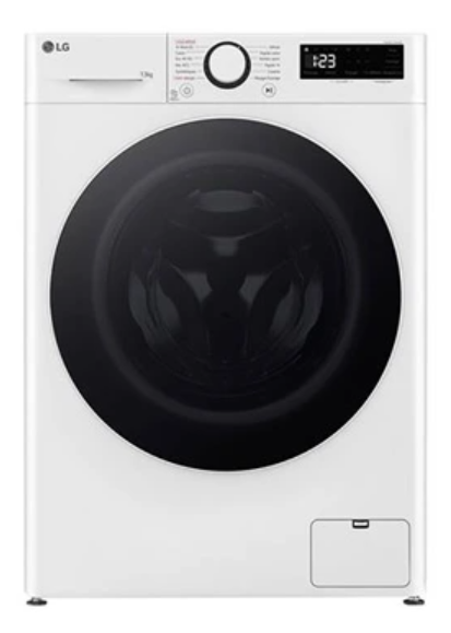 Lave-linge hublot LG F34R50WHS – 13 kg AI Direct Drive 6 Motion
