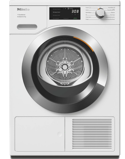 Sèche-linge pompe à chaleur Miele TEH 785 WP – 9 kg PerfectDry FragranceDos²