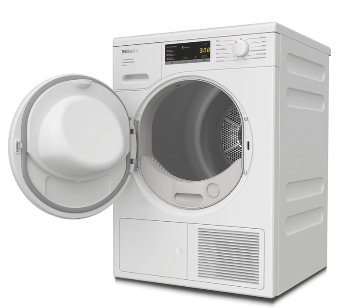 Sèche-linge pompe à chaleur Miele TCA 520 WP – 8 kg Classe C