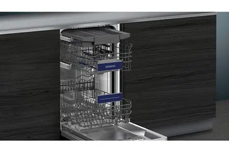 Siemens SR63EX24MF – Lave-vaisselle Encastrable 45 cm 10 Couverts | VarioSpeed Plus, Home Connect, AquaStop