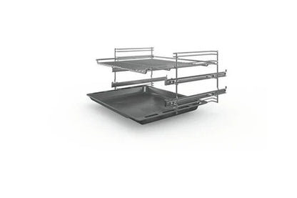 Cuisinière vitrocéramique Bosch Series 4 hkr39c220 66l électrique vitrocéramique autonome blanc