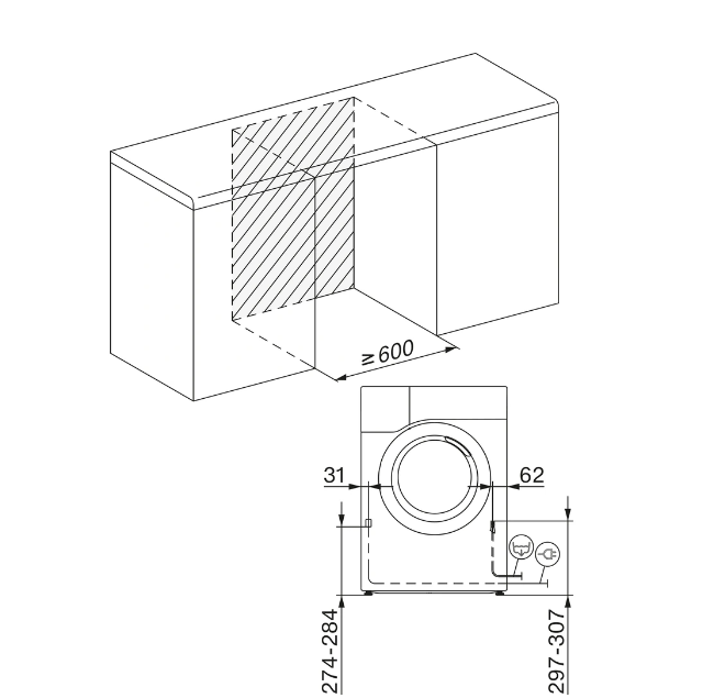 Sèche-linge pompe à chaleur Miele TEL685WP – SteamCare Connecté Classe C