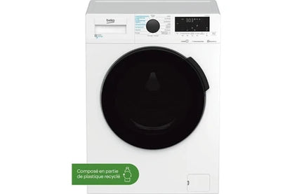 Beko HTE8614YBST – Lave-linge Séchant 8/5 kg Blanc