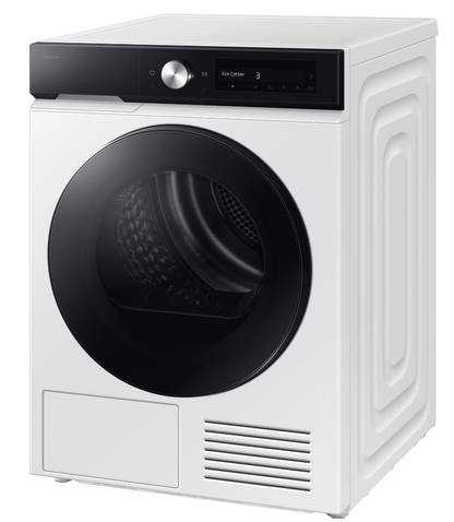 Sèche-linge pompe à chaleur Samsung DV90DB7845GE Bespoke AI – 9 kg AI Dry+ Blanc Classe A