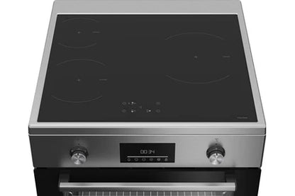 Cuisinière induction Beko FSE68302MXC Inox