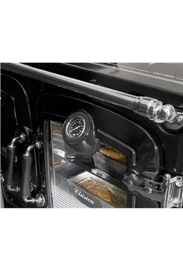Cuisinière mixte Lacunza Cuisinière à bois 10kw noir clasica7tnfr