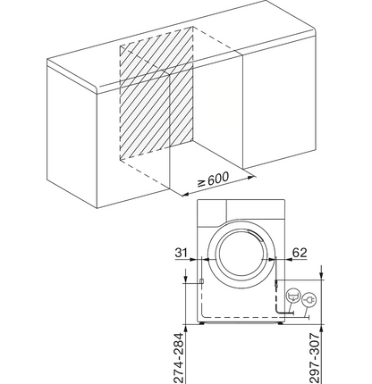 Sèche-linge pompe à chaleur Miele TED 645 WP – 9 kg EcoSpeed HygieneDry 20 ans