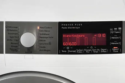 AEG L98699FL – Lave-linge Hublot 9 kg Blanc | Classe A+++, Vapeur, Protex