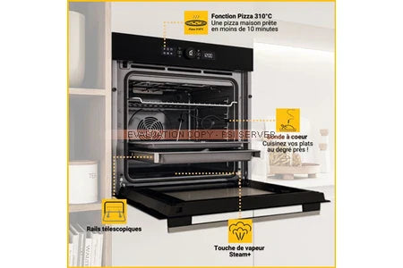 Four encastrable Whirlpool WO54S8PPM1SXAF