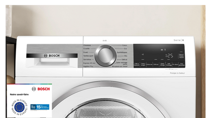 Sèche-linge pompe à chaleur Bosch WQG2451SFR – 9 kg Classe A++