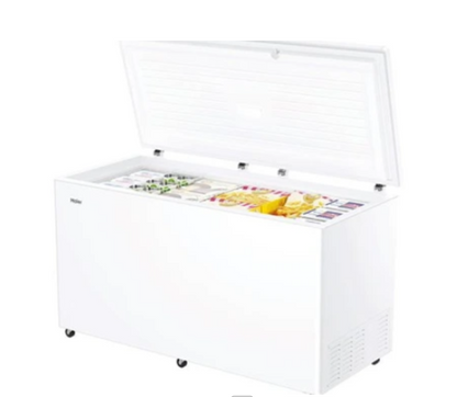 Haier HCE520E – Congélateur coffre 508 L, LowFrost, Super Congélation, Classe E