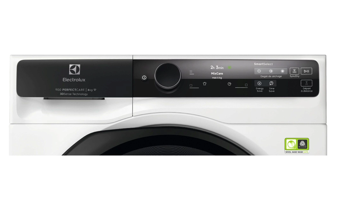 Sèche-linge pompe à chaleur Electrolux EW9HI783FC PerfectCare 900 – 8 kg 3DSense Classe A