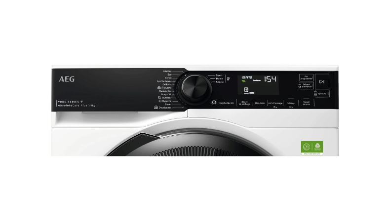 Sèche-linge pompe à chaleur AEG TR93A9H4BW Série 9000 – 9 kg Classe B