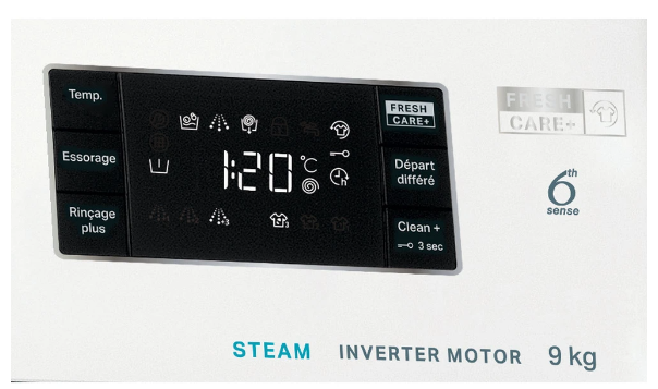 Lave-linge hublot Whirlpool FFBB9489BVFR Blanc