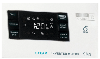 Lave-linge hublot Whirlpool FFBB9489BVFR Blanc