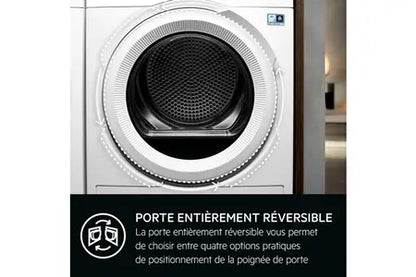 AEG TR71A2G2COE – Sèche-linge Pompe à Chaleur 8 kg Blanc | SensiDry, PreciseDry, MixDry