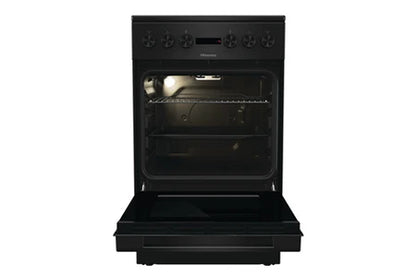 Cuisinière vitrocéramique Hisense HEC5A10BG Noir