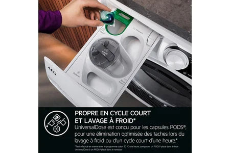 AEG LWR73A1176V – Lave-linge Séchant 11/7 kg Blanc