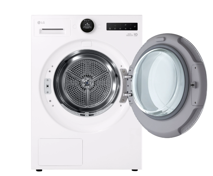 Sèche-linge pompe à chaleur LG RH9X71WH – 9 kg DUAL Inverter AI Dry Classe B