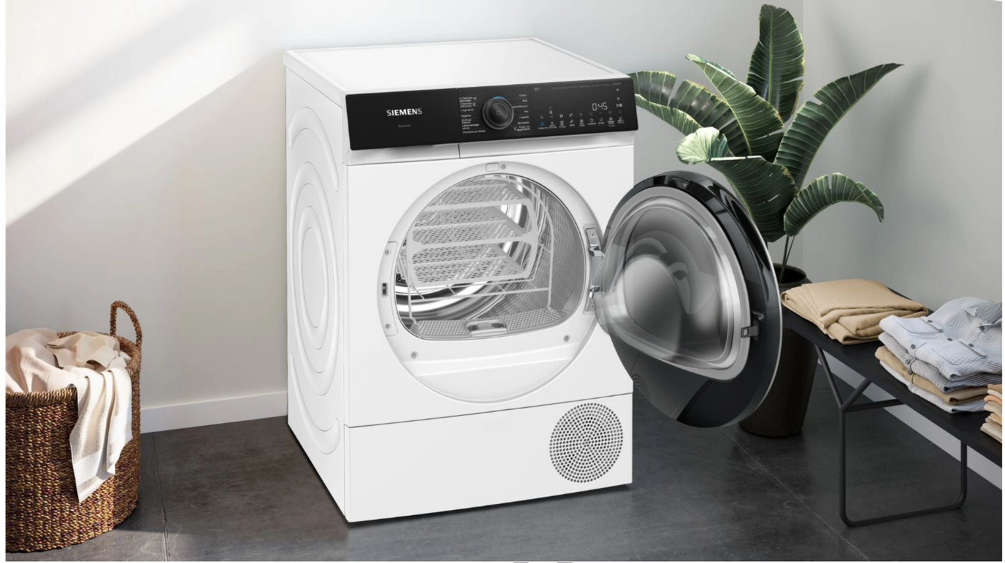 Sèche-linge pompe à chaleur Siemens WQ46H2CTFR iQ500 – 9 kg SmartFinish VarioSpeed R290