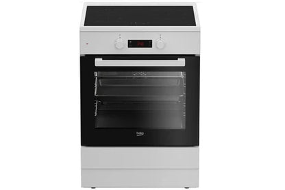 Cuisinière induction Beko Cuisinière induction 72l 3 feux blanc FSE68302MWC