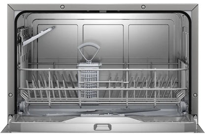 Bosch SKS2ITI00E Série 2 – Lave-vaisselle Pose Libre Compact 55 cm 6 Couverts | EcoSilence Drive, AquaStop, ActiveWater